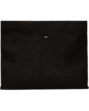 Our Legacy Khaki Oblong Tote - Black