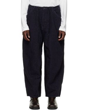 Needles Crocodile Jacquard H.D. Painter Jeans - Blue