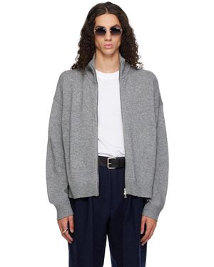 YACAIA Y-0020 Merino-Cashmere Jumper - Grey
