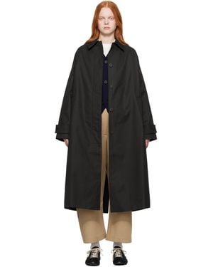 【関税込み】Studio Nicholson ブラック Holin トレンチコート STUDIO NICHOLSON｜HOLIN COAT | Rakuten Fashion(楽天