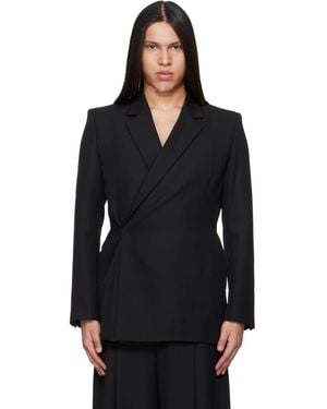 Egonlab Egonic Double Breasted Blazer - Black