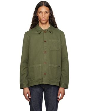 Nudie Jeans Khaki Barney Jacket - Green