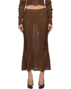 Vivienne Westwood Mary Maxi Skirt - Brown