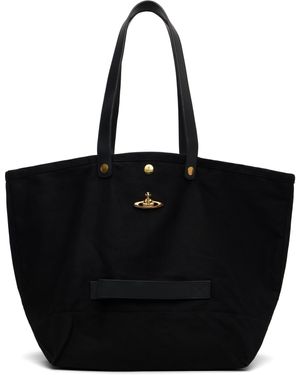 Vivienne Westwood Cabas Utilitaire Noir