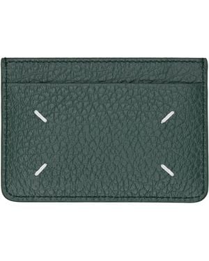 Maison Margiela Four Stitches Card Holder - Green