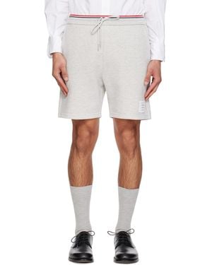 Thom Browne Pique Loopback Sweat Shorts - White