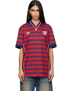 adidas Originals ブルー Fc Bayern Munich Lfstlr ジャージー - レッド