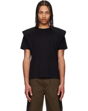 OLLY SHINDER Folk T-Shirt - Black