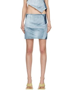 ELLISS Minijupe Serenity Bleue Exclusive À Ssense