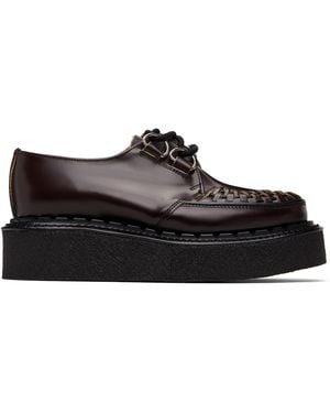 George Cox Burgundy Skipton Derbys - Black