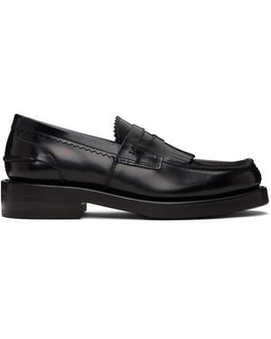 Our Legacy Leather Loafers - Black