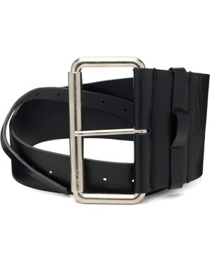 VAQUERA Equestrian Leather Belt - Black