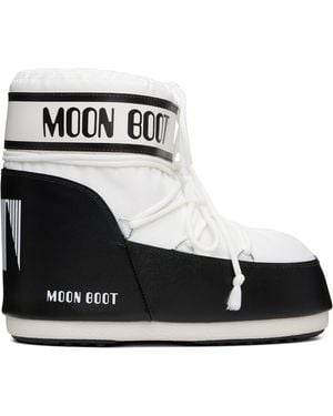 Moon Boot Icon Low Nylon Boots - White