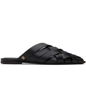 Anine Bing Eve Slippers - Black