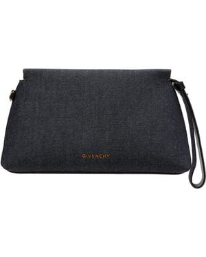 Givenchy Day Denim Pouch - Black