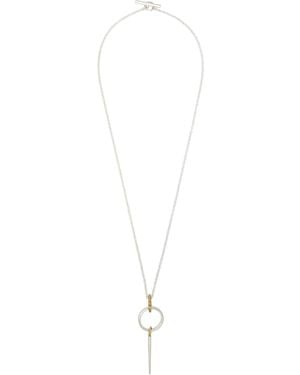 Parts Of 4 Portal Necklace - Metallic