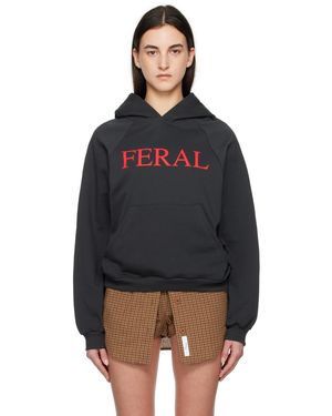 PRAYING Ssense Exclusive 'Feral' Hoodie - Black