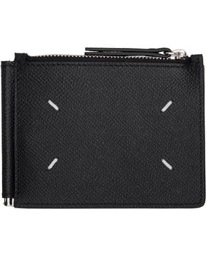 Maison Margiela Money Clip Wallet - Black