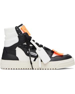 Off-White c/o Virgil Abloh 3.0 Court High Top Trainers - Black
