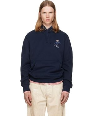 Polo Ralph Lauren Polo Bear Skiier Hoodie - Blue