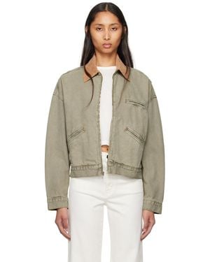 SLVRLAKE Denim Camden Garage Jacket - Multicolour