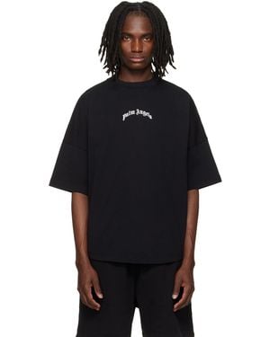 Palm Angels Classic Logo Over T-Shirt - Black