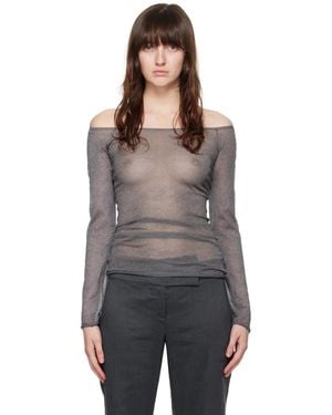 Paloma Wool Kelly Long Sleeve T-Shirt - Black