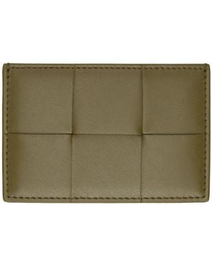 Bottega Veneta カーキ Cassette カードケース - グリーン
