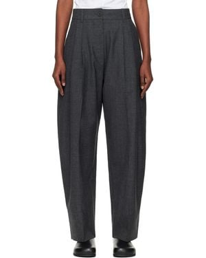 Studio Nicholson Acuna Heritage Wool Trousers - Black