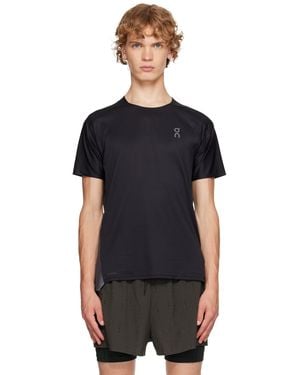 On Shoes Performance Running T-Shirt - Black