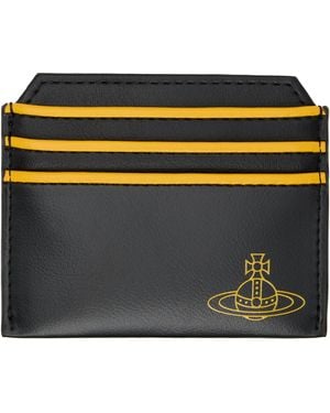 Vivienne Westwood Slim Card Holder - Black