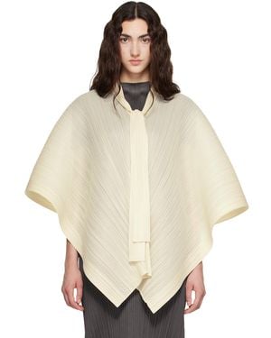 Pleats Please Issey Miyake Lucid Pleats Top - Natural