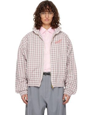 Willy Chavarria Ruff Rider Track Jacket - White