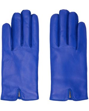 Handsome Stockholm Gants Bleu Marine Exclusifs À Ssense