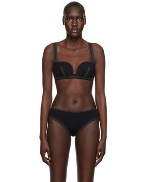 La Perla Black Wireless Bikini Top