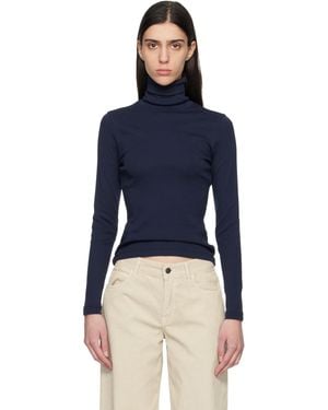 Flore Flore Dinah Turtleneck - Blue
