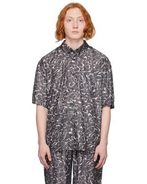 Han Kjobenhavn Printed Shirt - Black