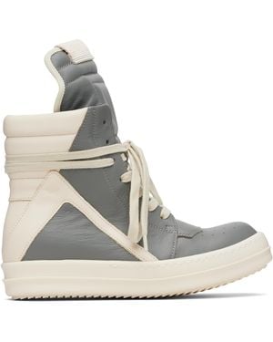 Rick Owens Concordians Geobasket Sneakers - Gray