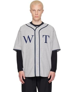 WTAPS League S/S Cotton Twill Shirt - Grey
