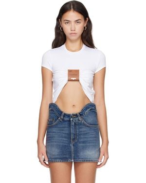 Jean Paul Gaultier 'The Label' Baby T-Shirt - Blue