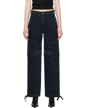Dion Lee ブラック パラシュート ジーンズ