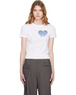OPEN YY Ssense Exclusive 'I Love Yy' Baby T-Shirt - Black