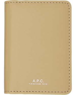 A.P.C. Stefan Card Holder - Natural
