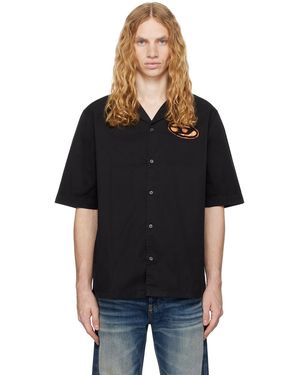 DIESEL S-stan-bleach シャツ - ブラック