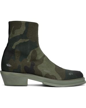 424 Khaki West Coast Boots - Green