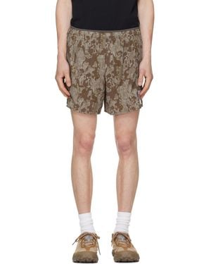 Satisfy Khaki Space‑O 5 Shorts - Brown