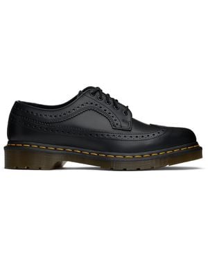 Dr. Martens 3989 Stitch Smooth Leather Brogues - Black