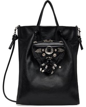 Toga Triangle Pouch Bag - Black