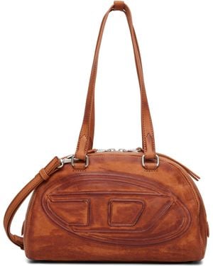 DIESEL 1Dr Dome Soft Shoulder Bag - Brown
