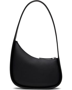 The Row Half Moon Bag - Black